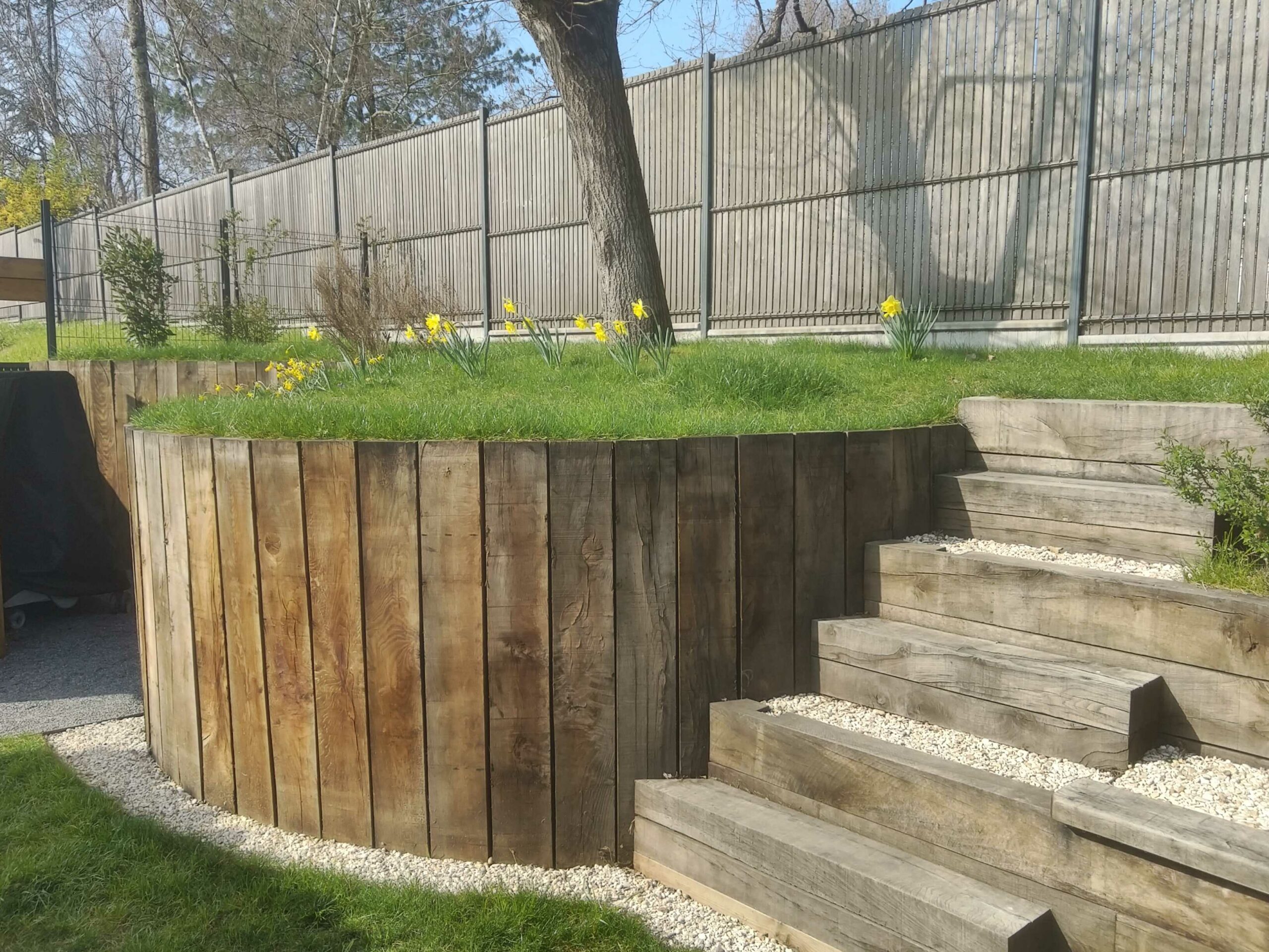 ARBRE JARDIN ENVIRONNEMENT Paysagiste Libourne Escalier 2